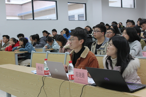 2019年12月7日医学院组织考核会杨迪点评勤工助学中心代表人